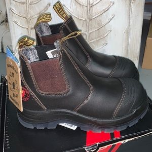 Rockrooster 6” steel toe men working boot NWT men size 6